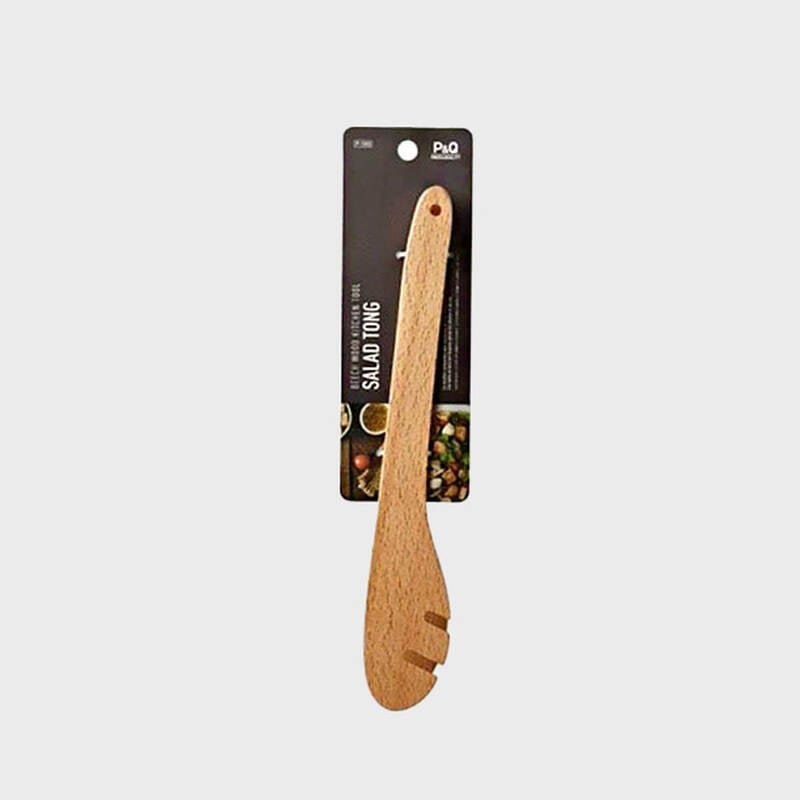 Dụng cụ gắp thực phẩm bằng gỗ sồi Lock&Lock P-1053, , large image number null